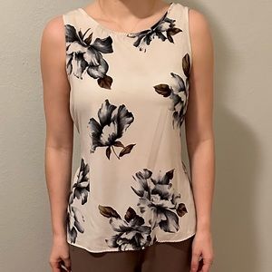 Floral, two way top